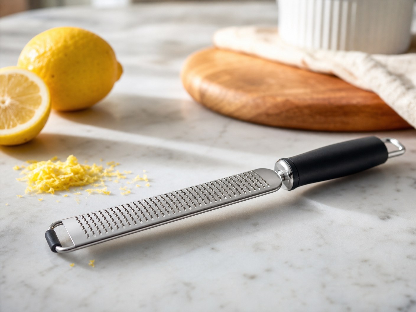 Microplane Classic zester grater, one kitchen gadget that earns its drawer space