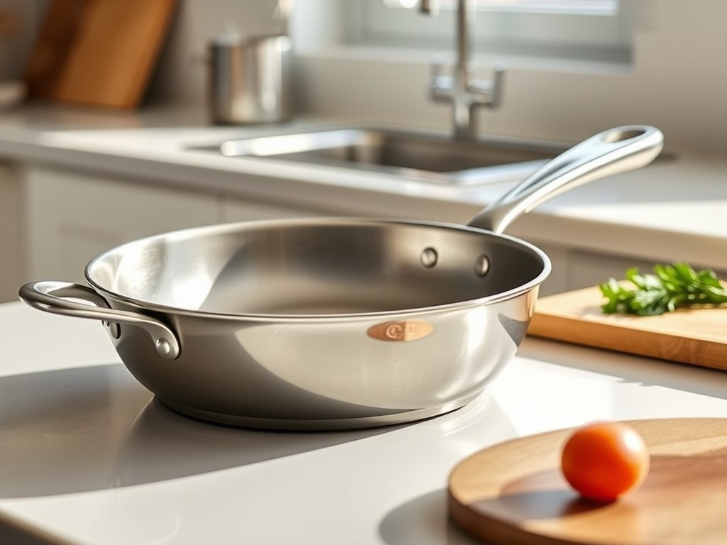 Ninja Foodi NeverStick 10.5-inch pan showing clean undamaged coating surface after three months of use
