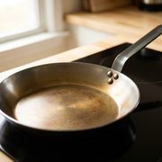 Mauviel M'STEEL Black Carbon Steel Frying Pan