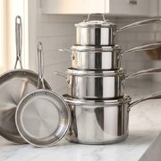 Tramontina Tri-Ply Clad 10-Piece Stainless Steel Set