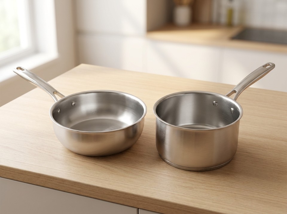 Saucier vs Saucepan: The Corner Actually Matters
