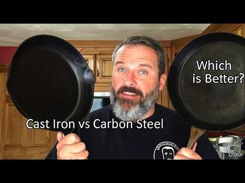 Head-to-head test: cast iron vs carbon steel hot spot on induction